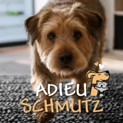 Waschbarer Haustierteppich für Hunde & Katzen Grau "Cooper" carPETS