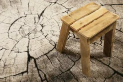 WECONhome Kurzflor Teppich "Wild Oak "holz braun
