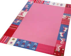 WECONhome Teppich 200x290 Rosa Rot