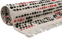 Wollteppich Creme Beige 