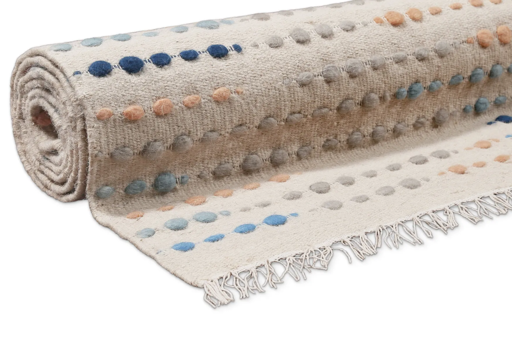 Wollteppich Creme Beige "Maddie" WECONhome