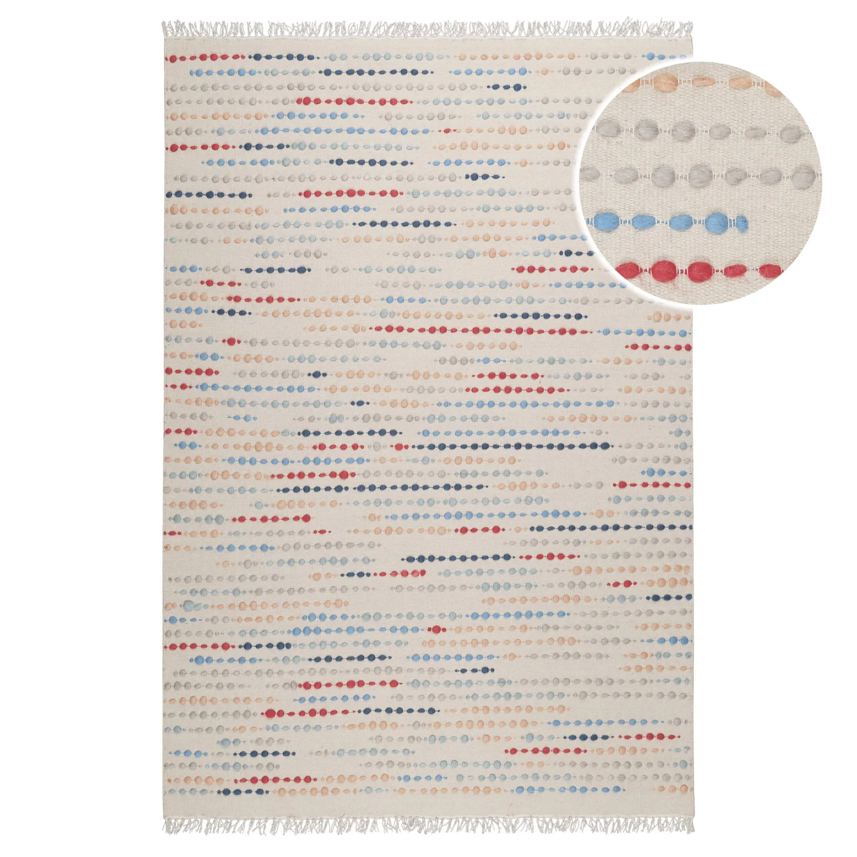 Wollteppich Creme Beige "Maddie" WECONhome