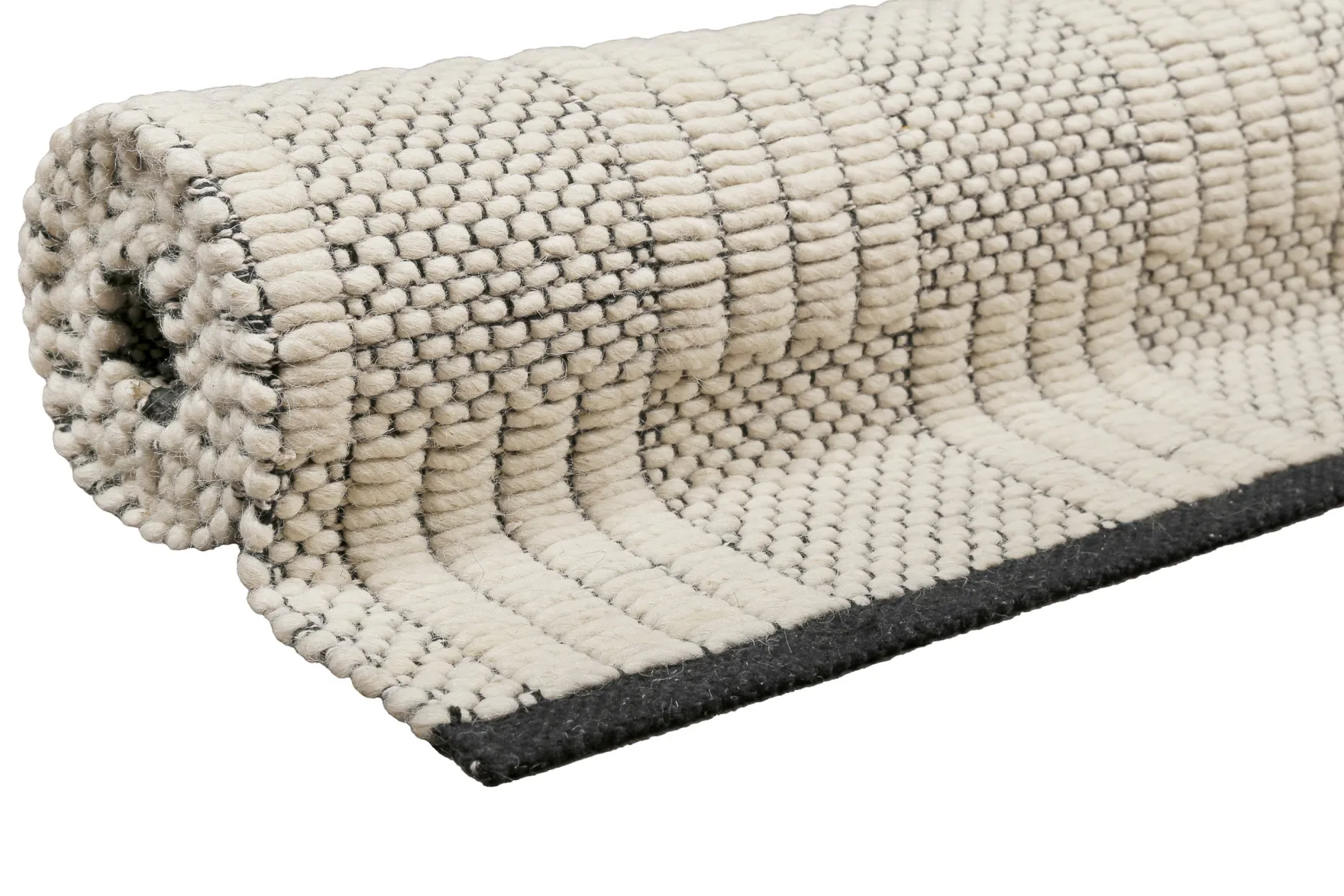 Wollteppich Creme Weiß "Lani" WECONhome