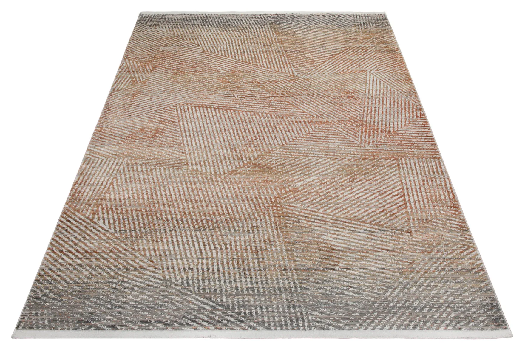 160x230 cm Teppich Wohnzimmer Braun