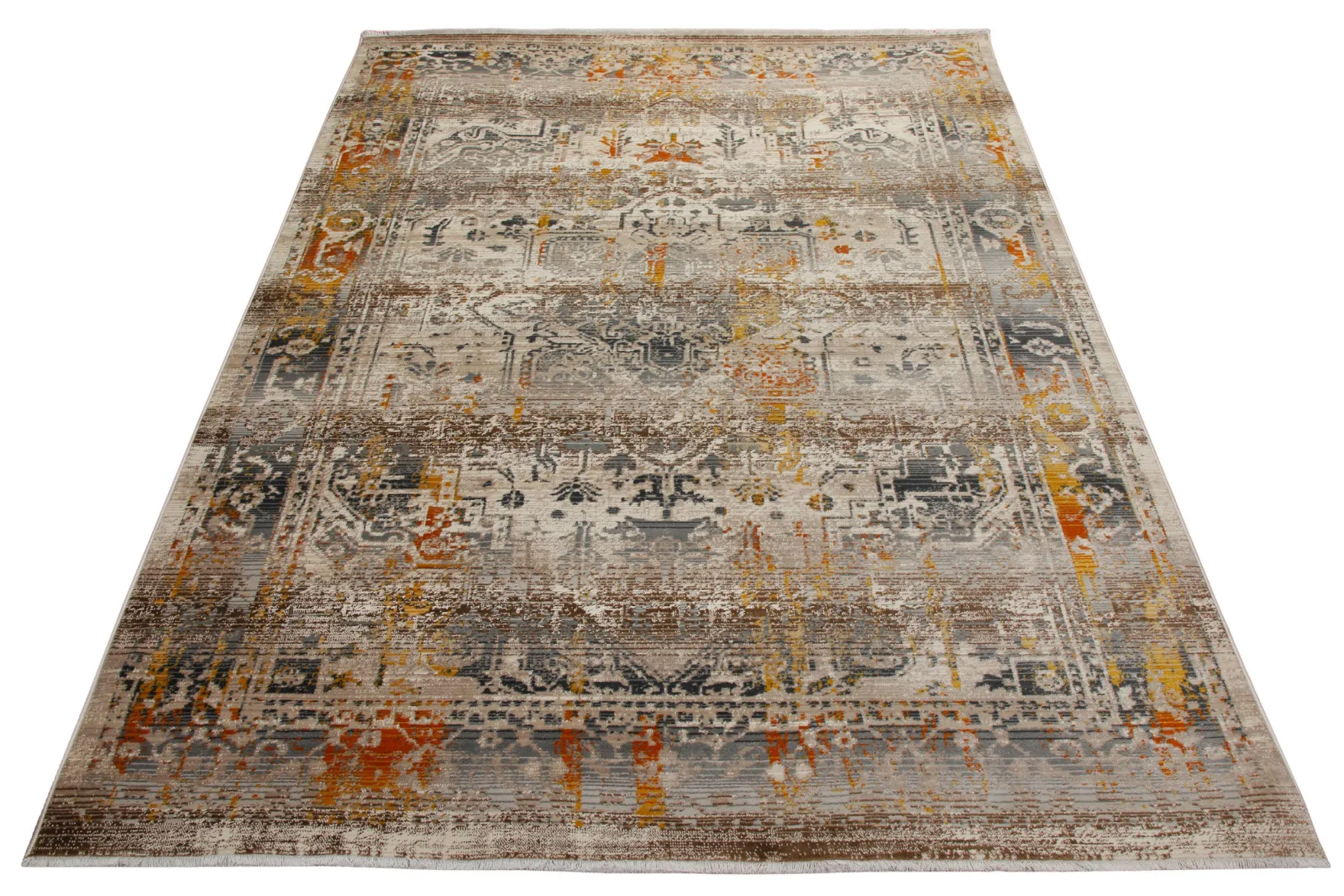 160x230 cm Teppich Wohnzimmer Braun