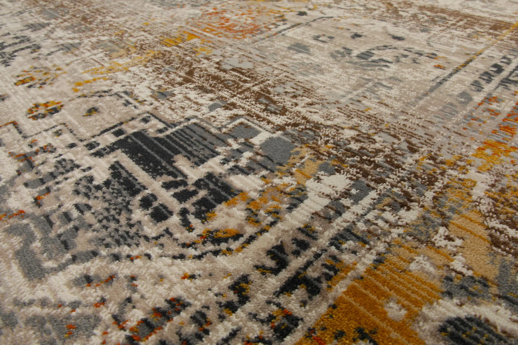 160x230 cm Teppich Wohnzimmer Braun