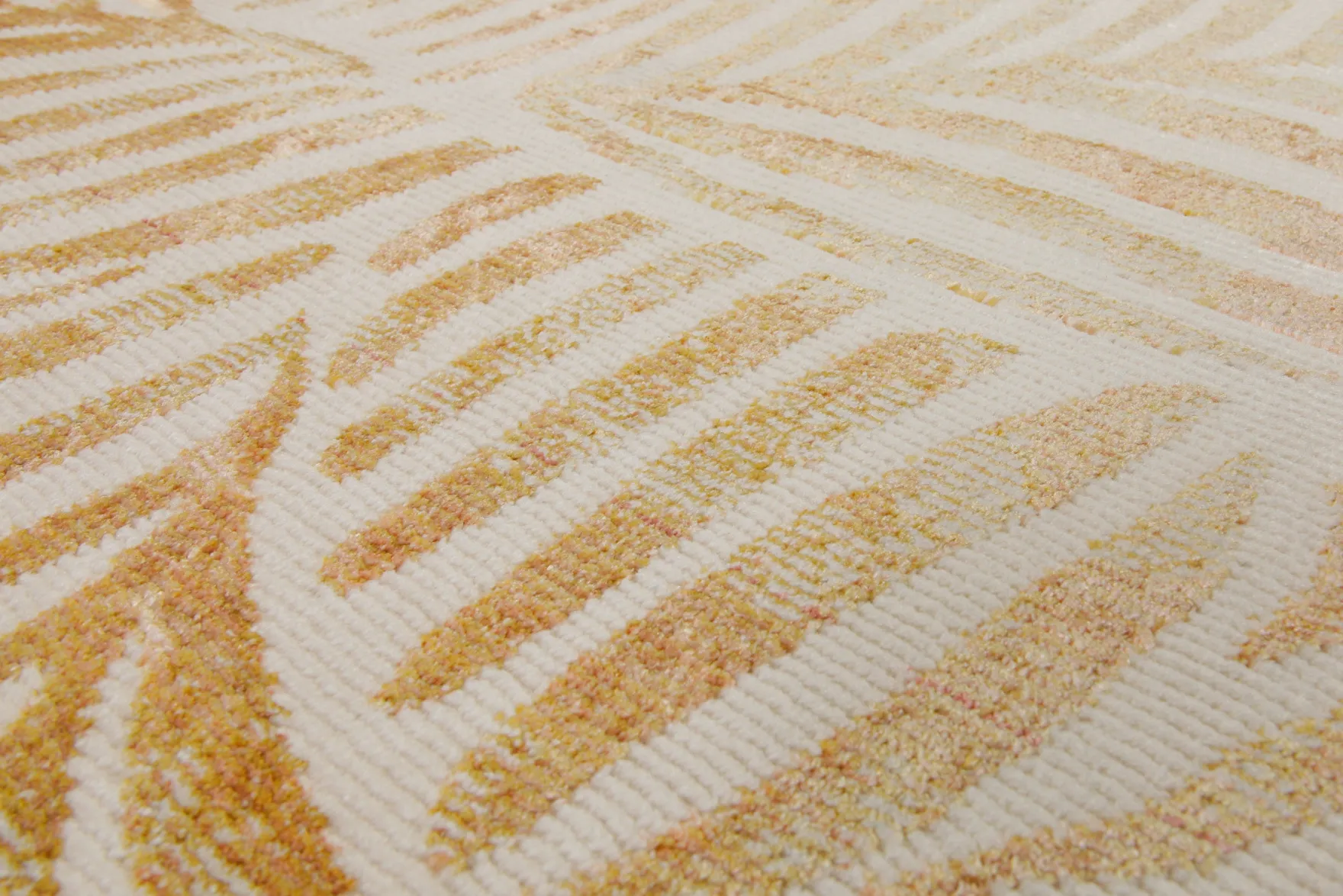 160x230 cm Teppich Wohnzimmer Creme