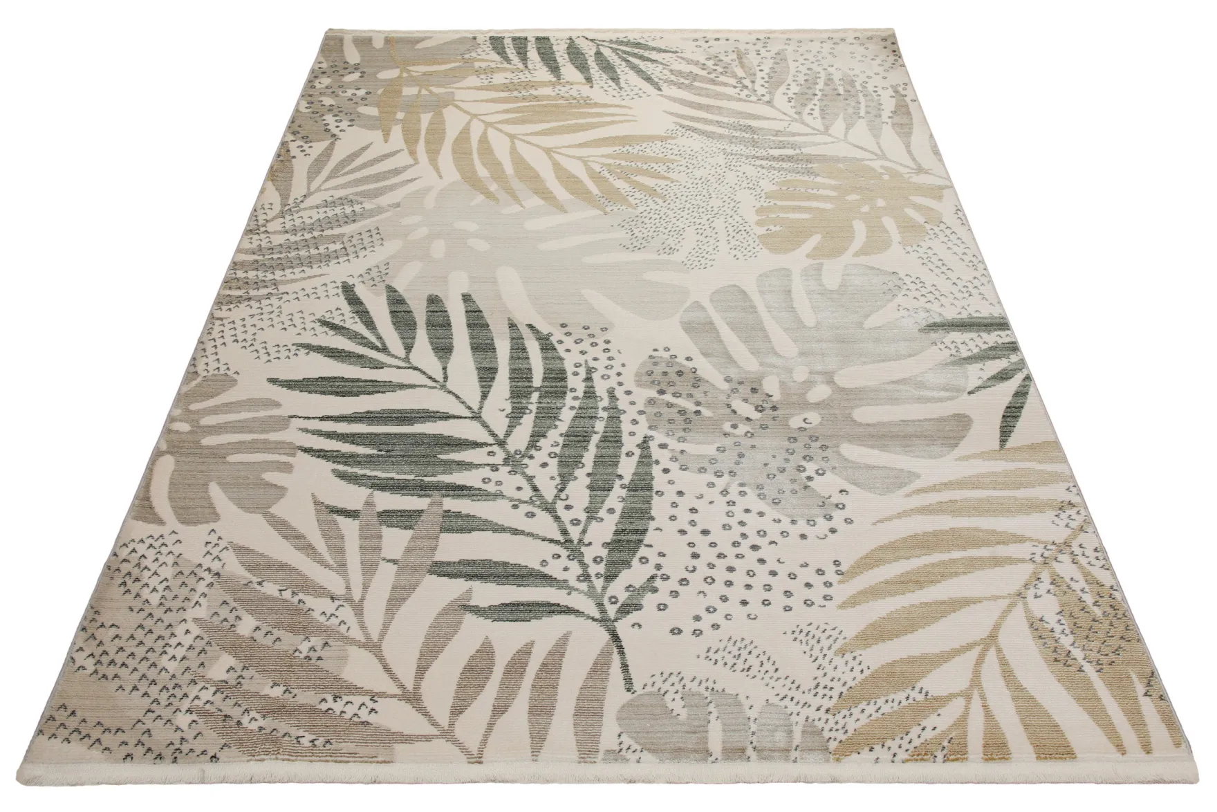 160x230 cm Teppich Wohnzimmer Creme