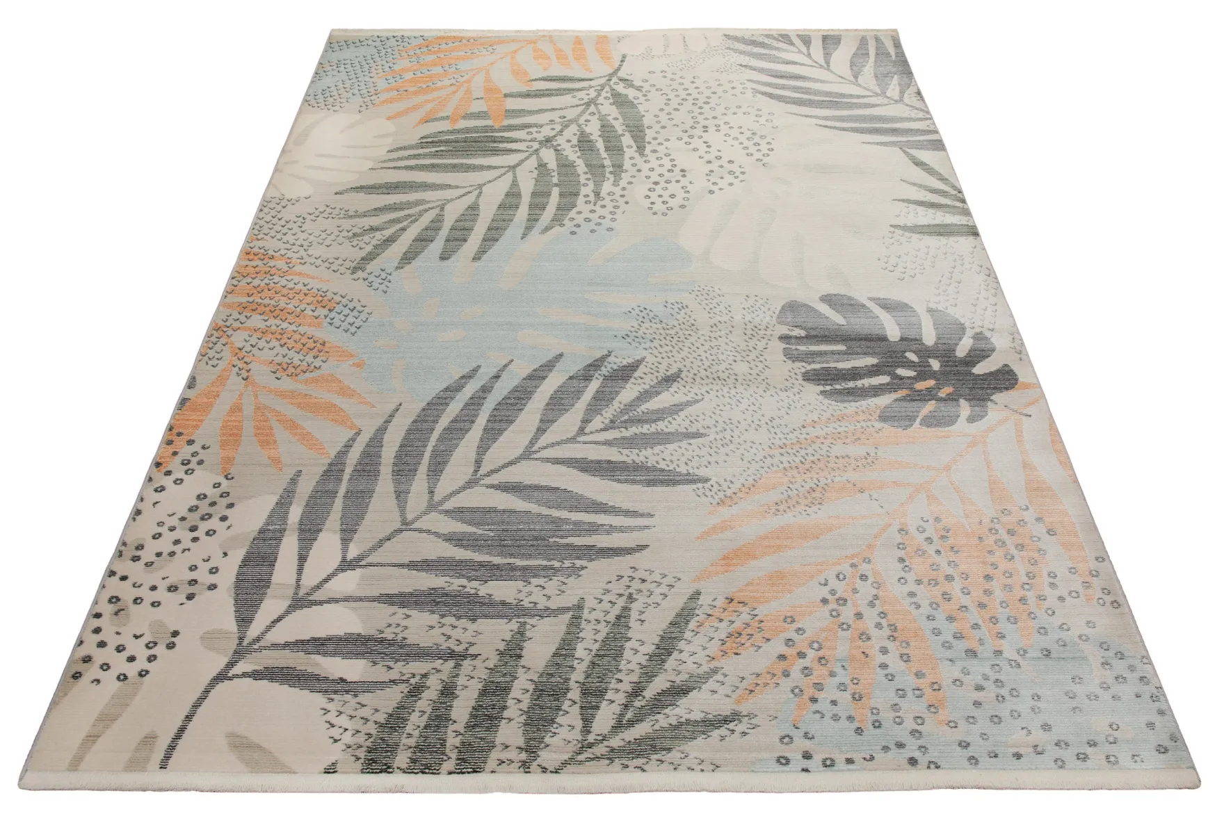 160x230 cm Teppich Wohnzimmer Creme