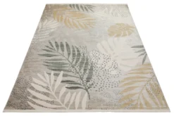 160x230 cm Teppich Wohnzimmer Creme