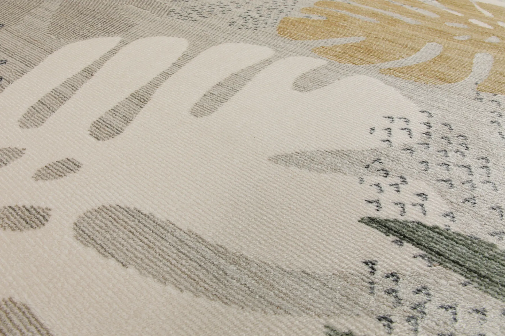 160x230 cm Teppich Wohnzimmer Creme