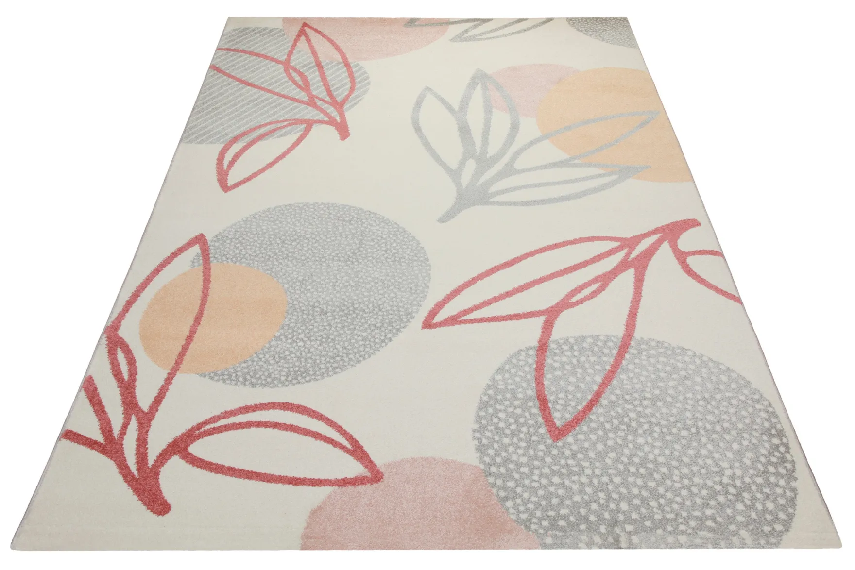 160x230 cm Teppich Wohnzimmer Creme