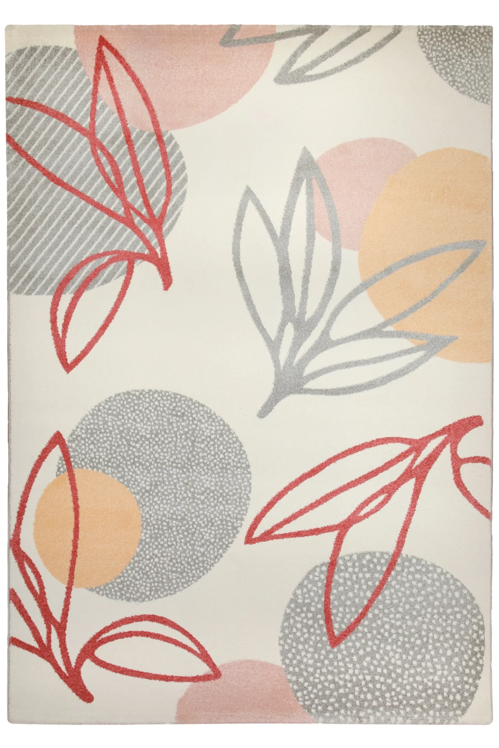 160x230 cm Teppich Wohnzimmer Creme
