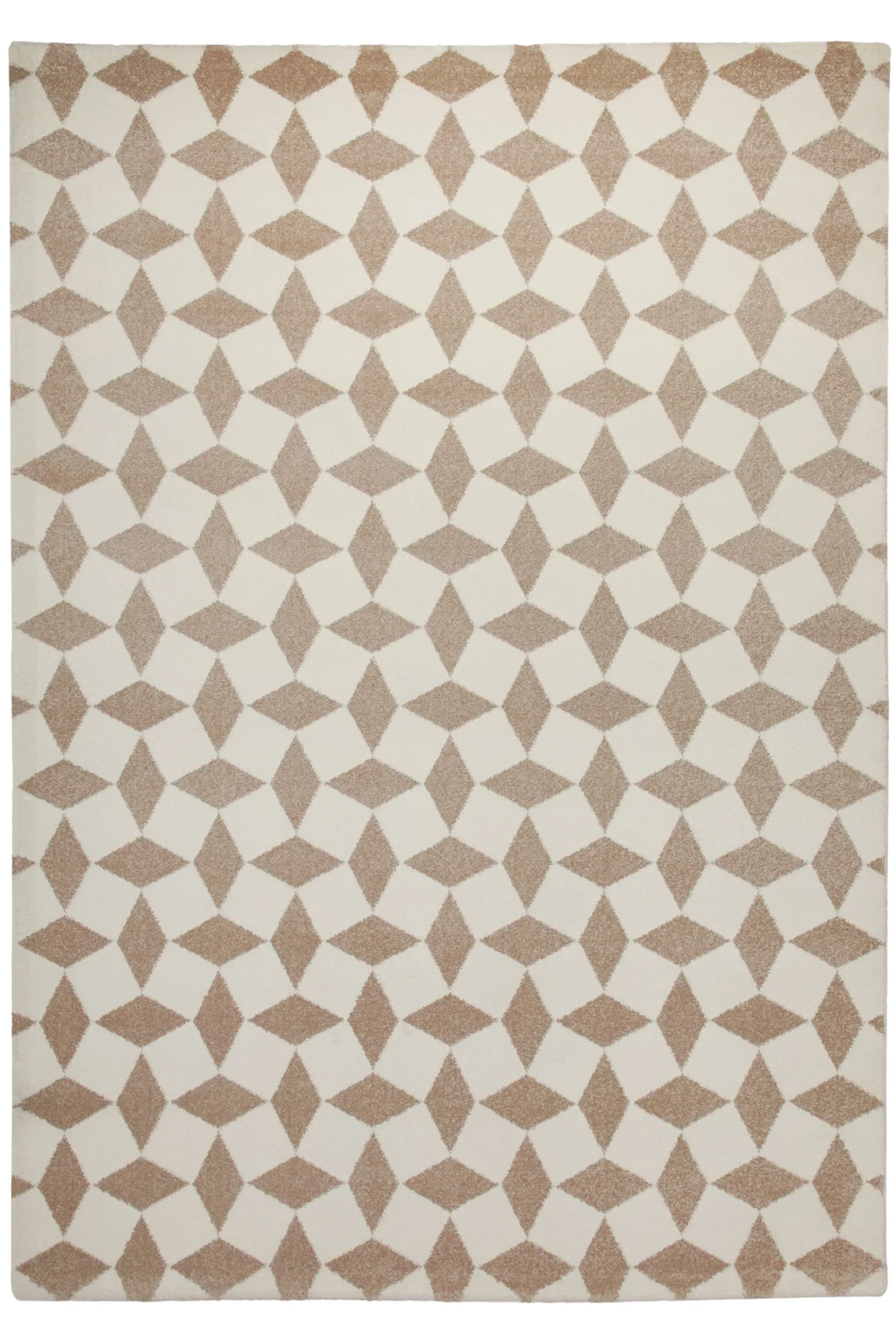 160x230 cm Teppich Wohnzimmer Creme