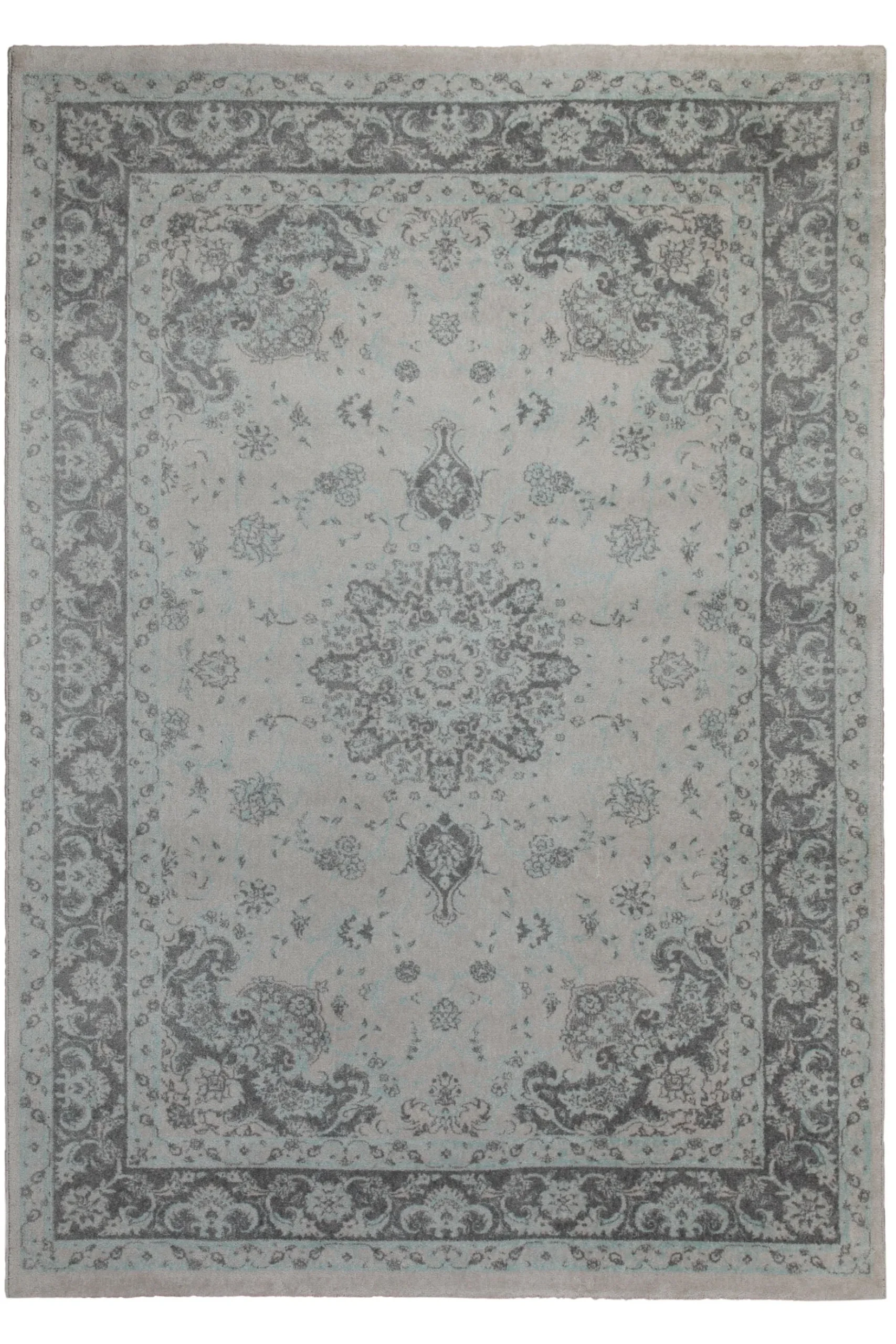 160x230 cm Teppich Wohnzimmer Grau