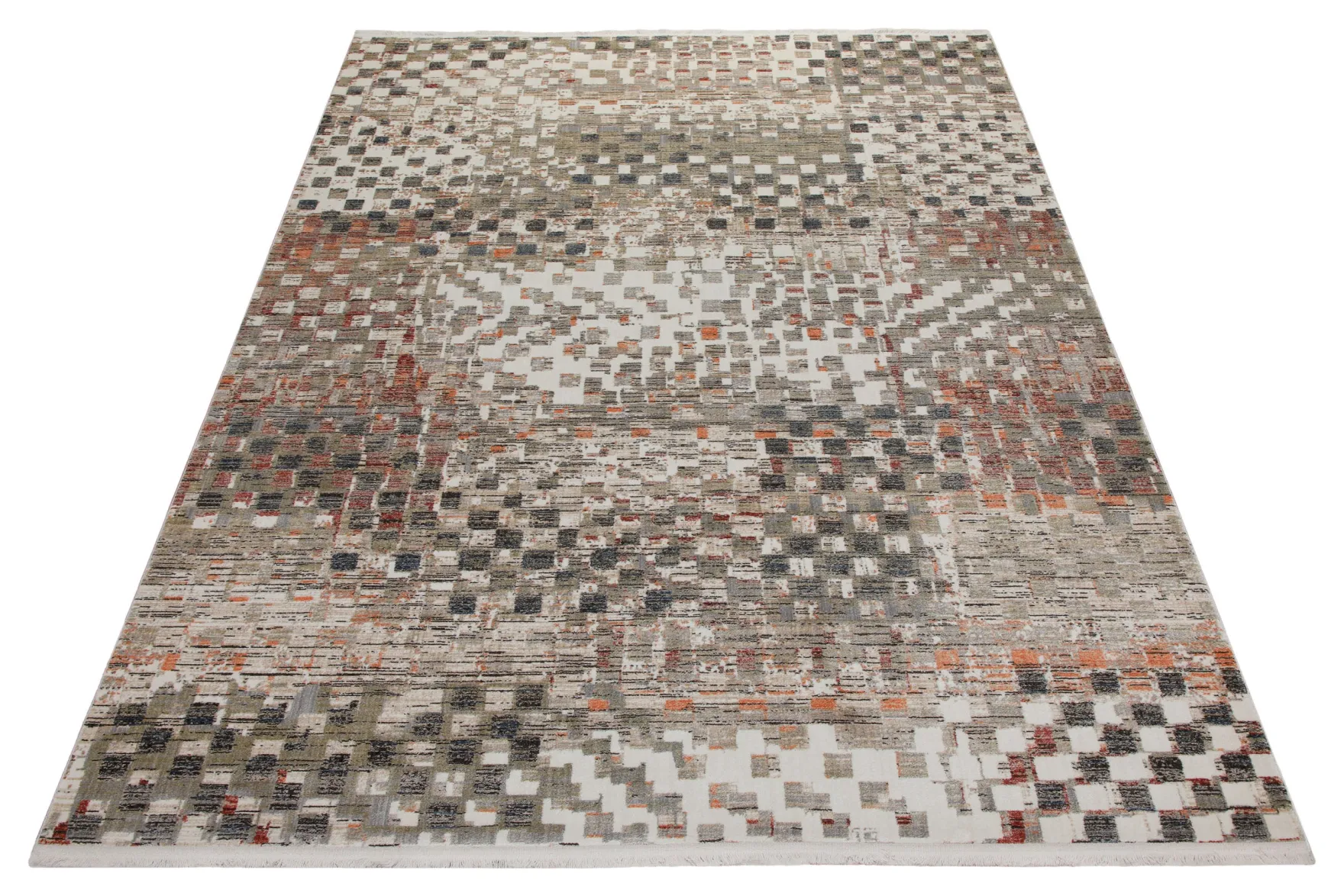 160x230 cm Teppich Wohnzimmer Grau