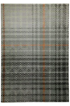 160x230 cm Teppich Wohnzimmer Graugrün