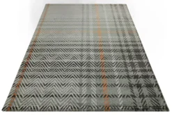 160x230 cm Teppich Wohnzimmer Graugrün