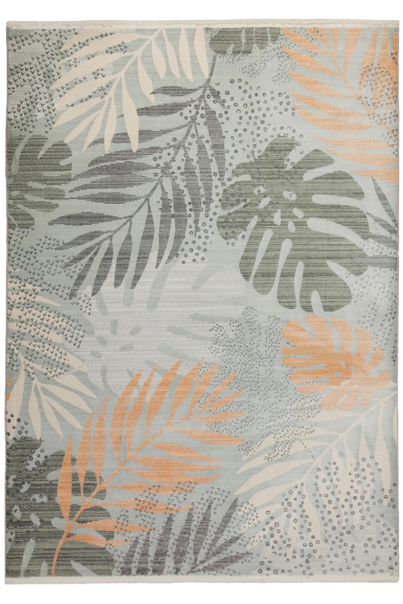 160x230 cm Teppich Wohnzimmer Grün