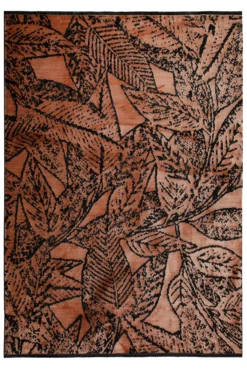 160x230 cm Teppich Wohnzimmer Orange