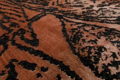 160x230 cm Teppich Wohnzimmer Orange