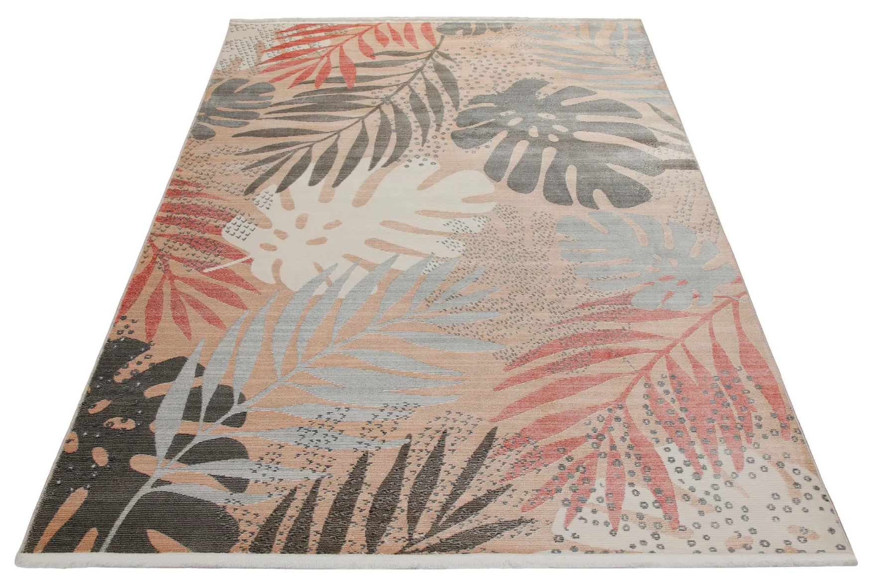 160x230 cm Teppich Wohnzimmer Orange