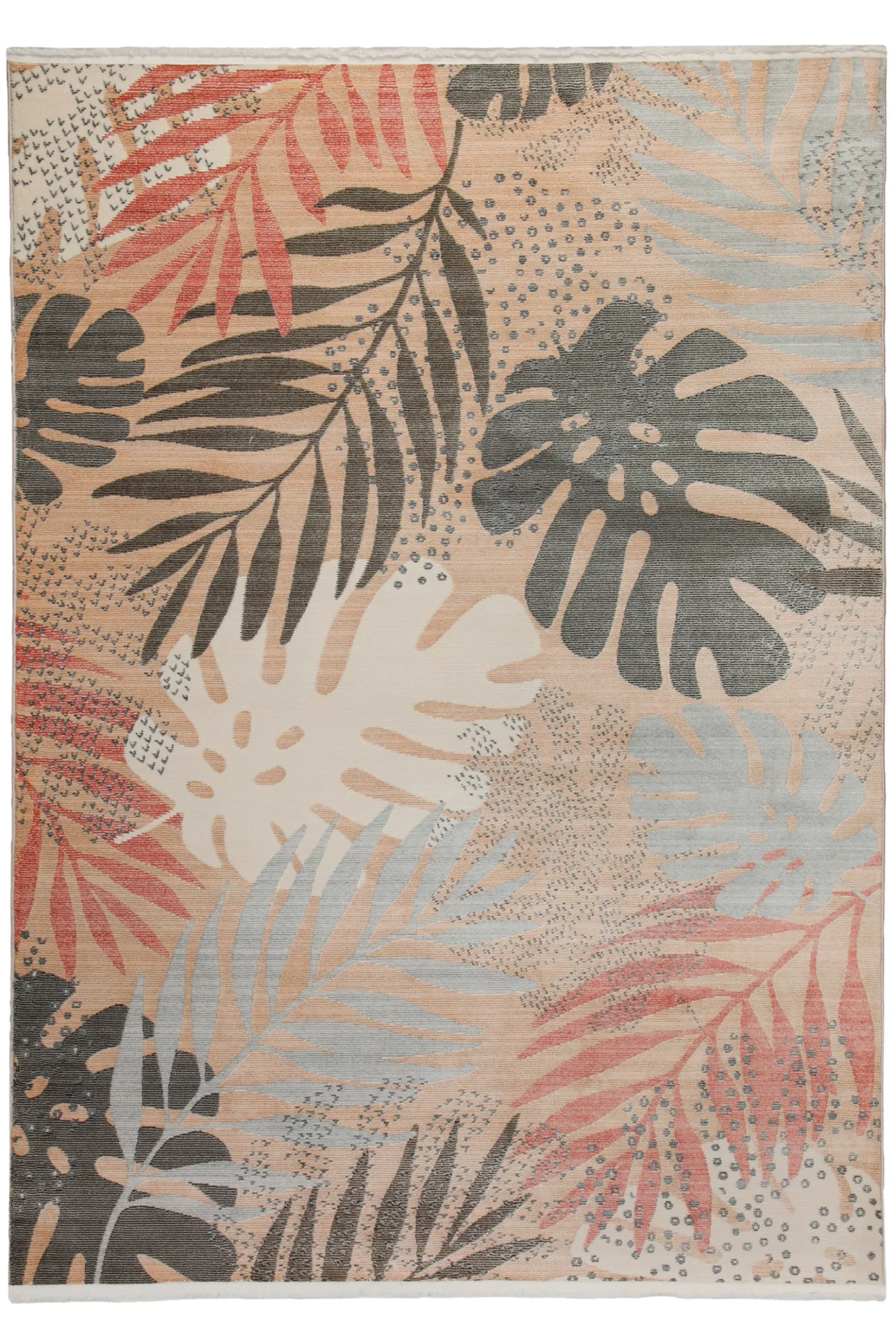 160x230 cm Teppich Wohnzimmer Orange