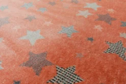 160x230 cm Teppich Wohnzimmer Orange