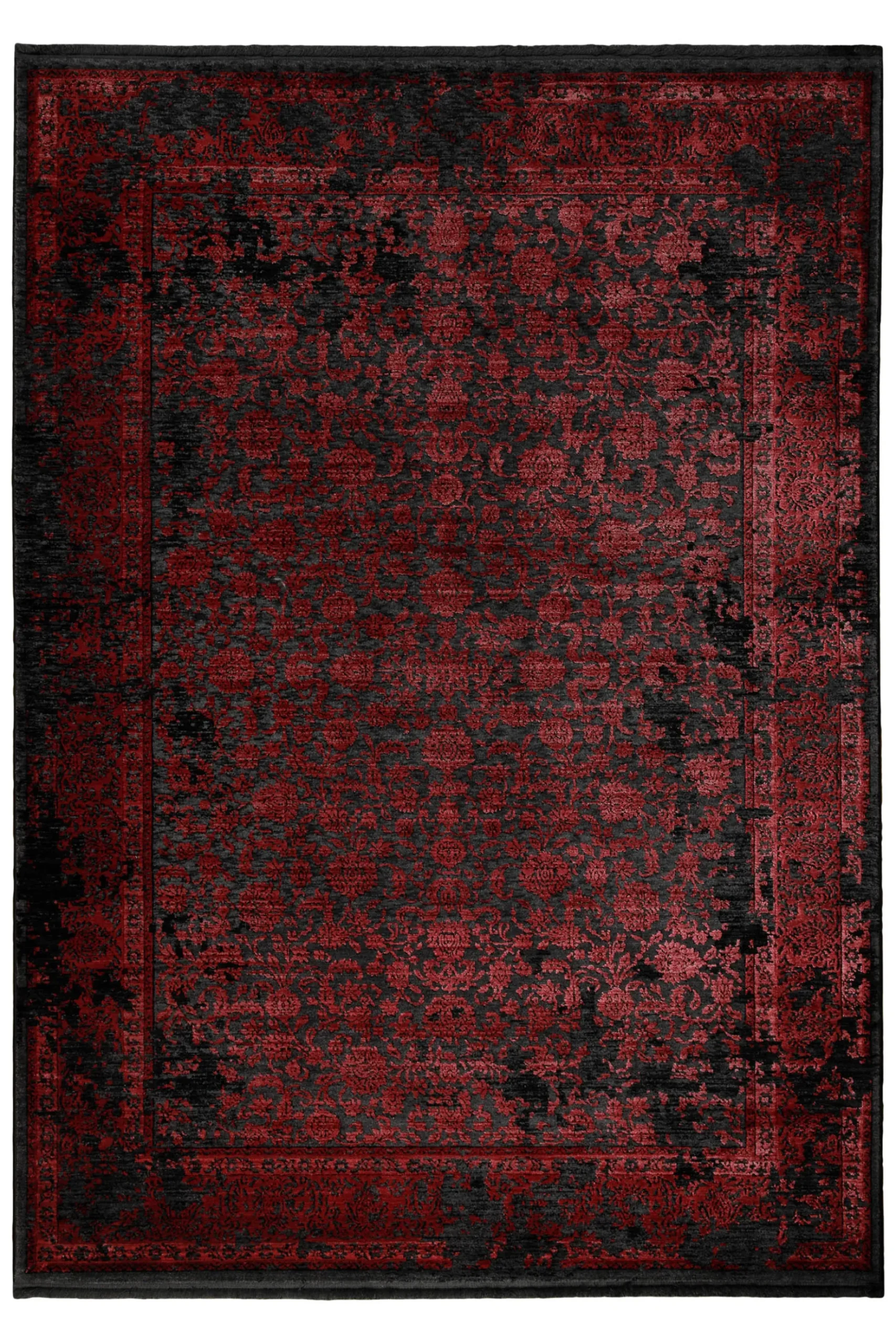 160x230 cm Teppich Wohnzimmer Rot