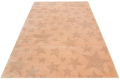 160x230 Teppich Kinderzimmer Orange Sterne