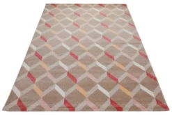 160x230 Teppich Wohnzimmer Braun Muster