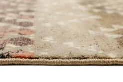 160x230 Teppich Wohnzimmer Farbverlauf Braun Raute