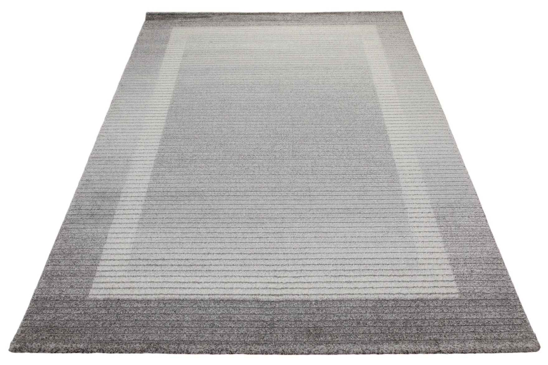 160x230 Teppich Wohnzimmer Grau