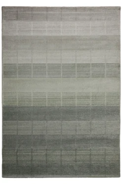 160x230 Teppich Wohnzimmer Grün Farbverlauf