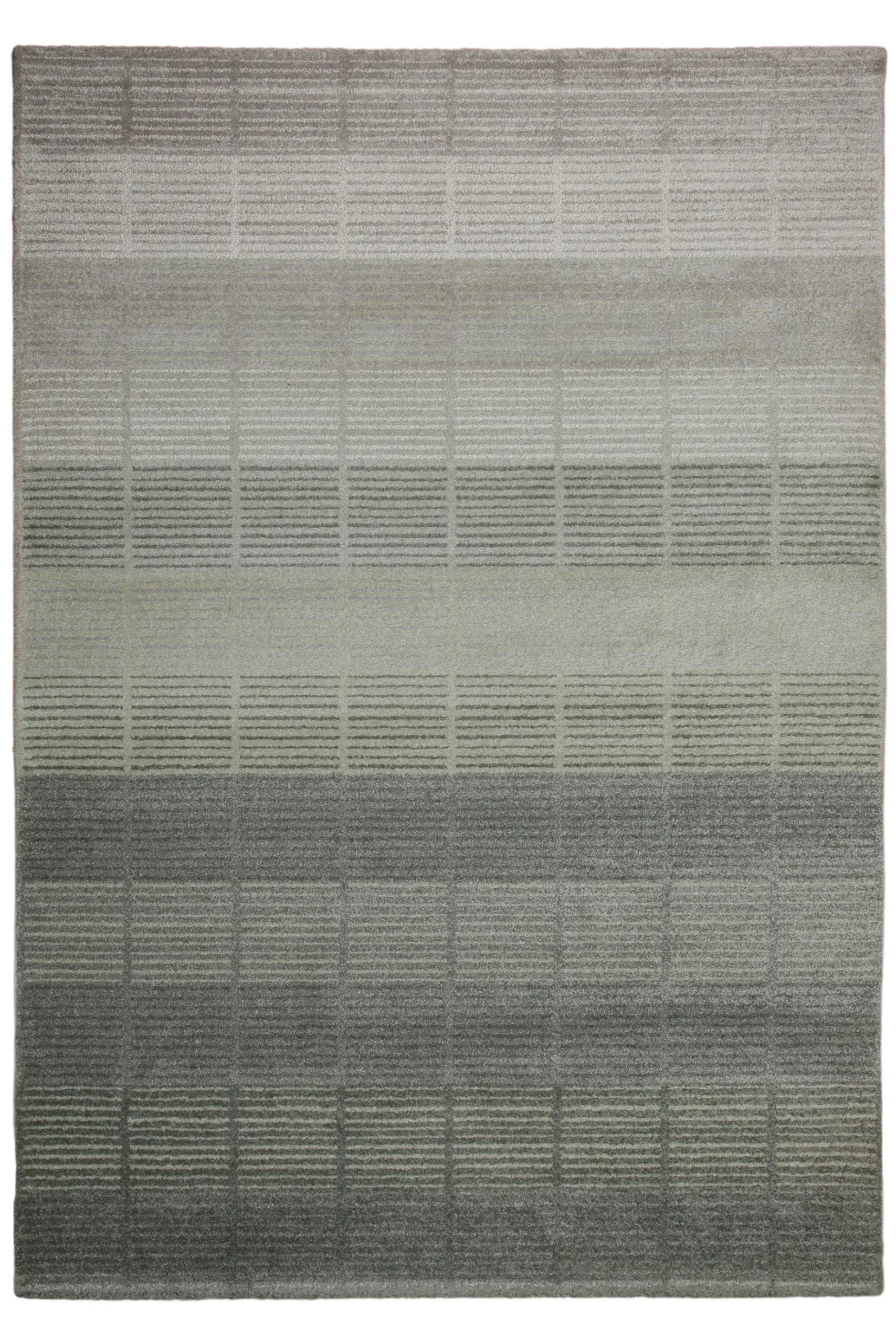 160x230 Teppich Wohnzimmer Grün Farbverlauf