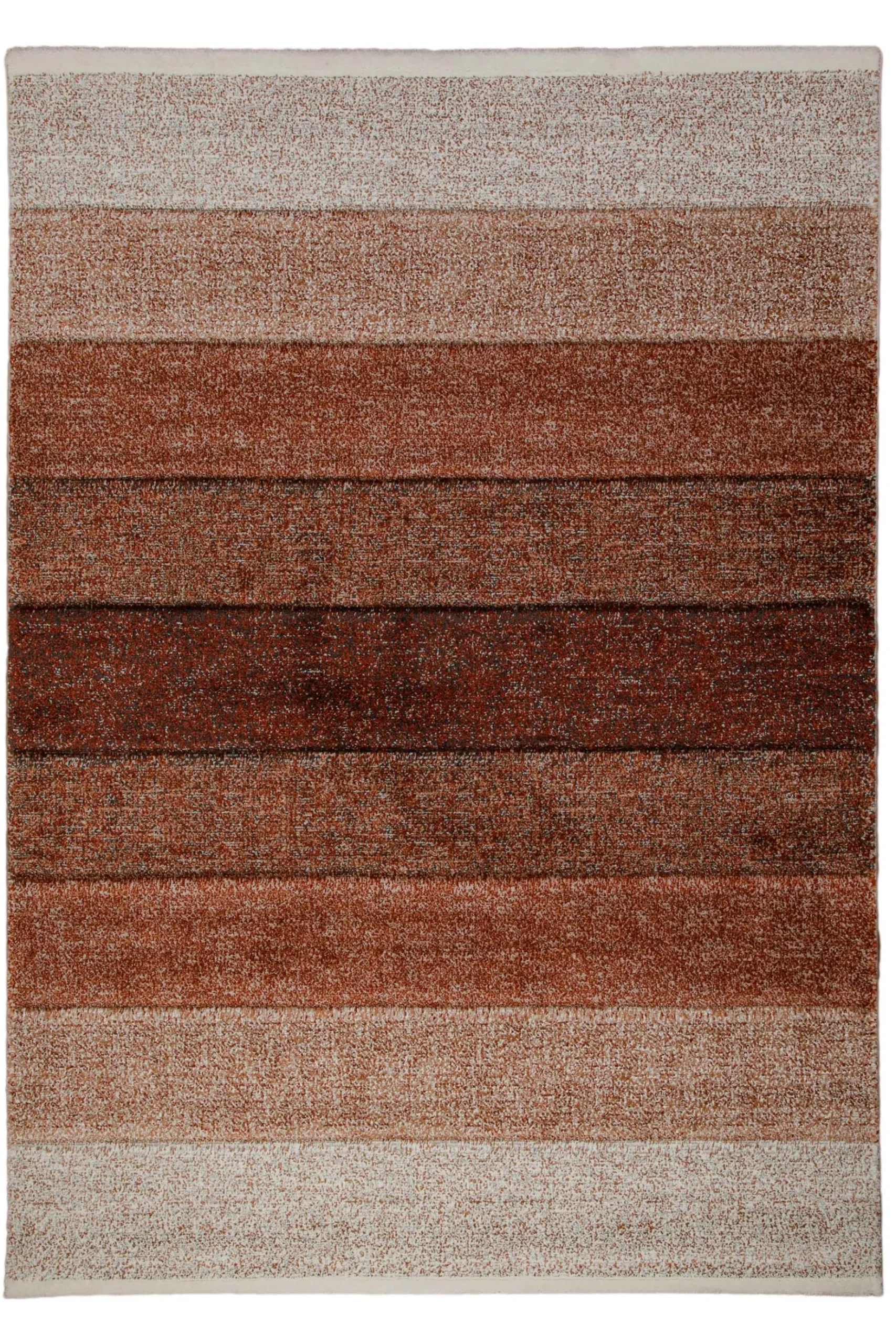 160x230 Teppich Wohnzimmer Rust zu Hell