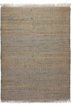 160x230 Teppich Wohnzimmer Sandkorn-Melange – Naturfaserteppich in dezenter Vielfarbigkeit
