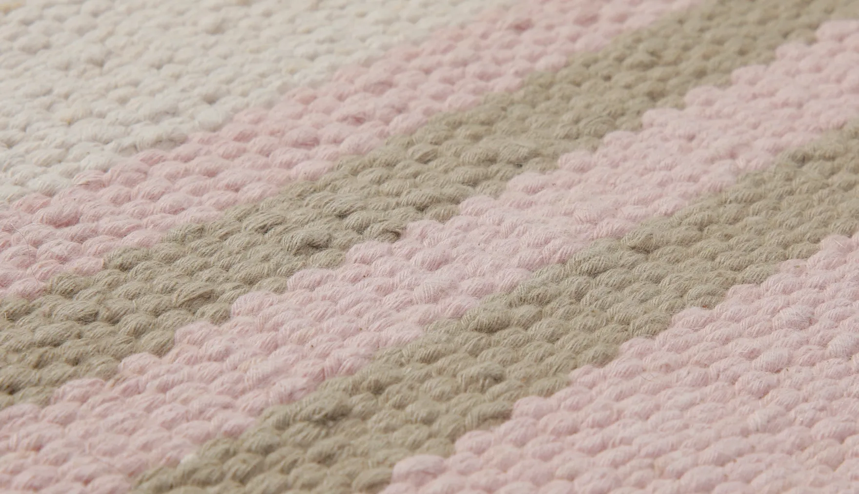 160x230 Teppich Wohnzimmer Sand, Rosé und Mocca – Cotton-Color-Block in zarter Pastellarchitektur