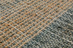 160x230 Teppich Wohnzimmer Sand zu Stein – Jute-Verlauf in natürlichen Tönen