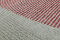 160x230 Teppich Wohnzimmer Sanfte Geometrie – Skandi-Handwebteppich mit Pastellakzent