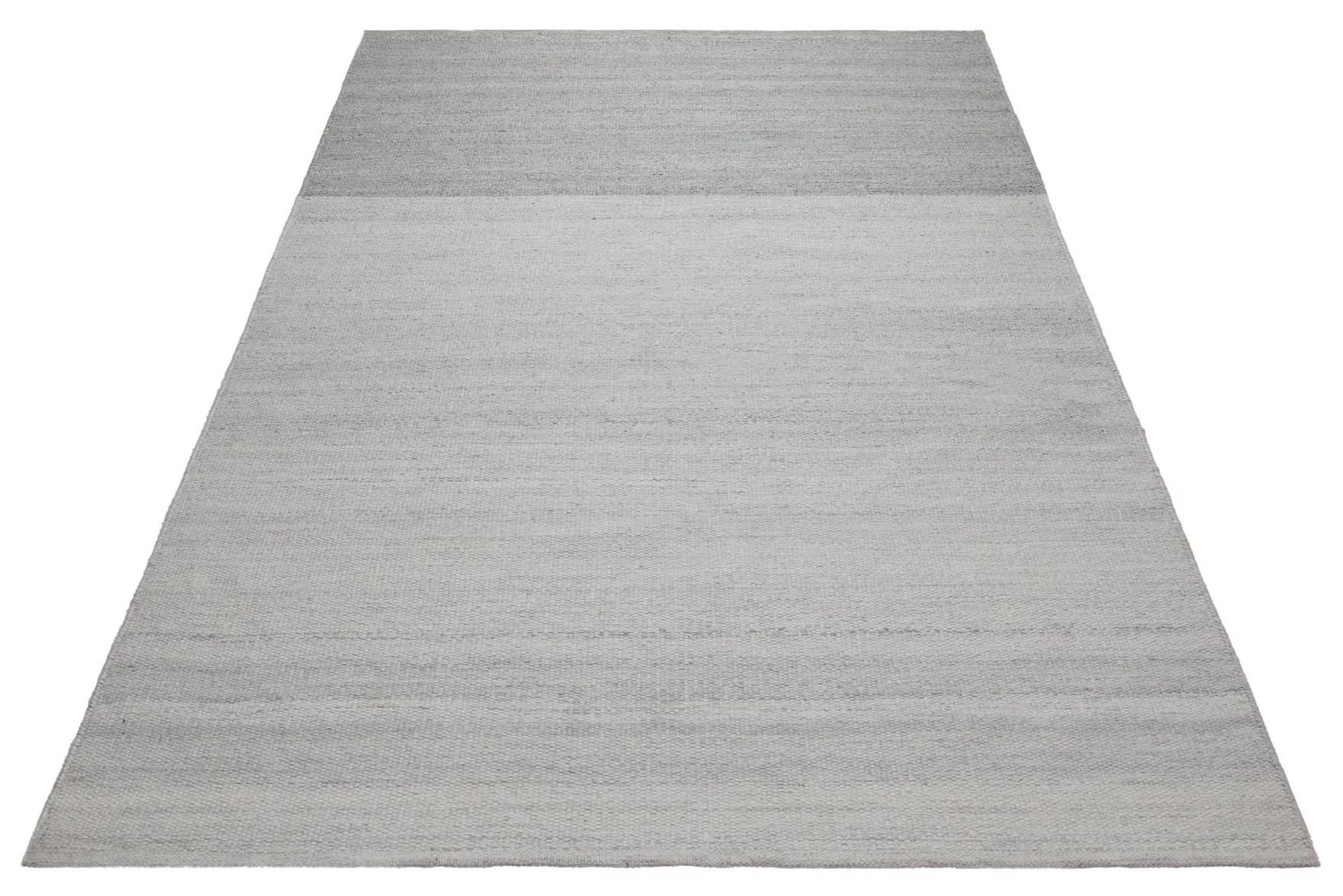 160x230 Teppich Wohnzimmer Stilles Steingrau – Skandi-Wollteppich in Uni-Optik