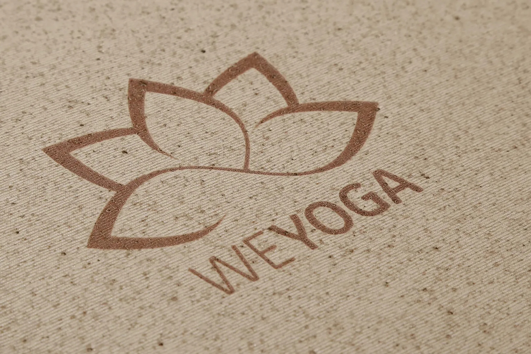 Yogamatte Braun "Spirit" WeYoga